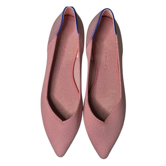 Rothy's Shoes - Rothy's The Point in Retired Rosebud Light Pink sz 10